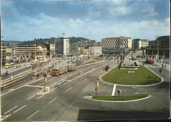 Wuppertal Döppersberg Strassenbahn Busse