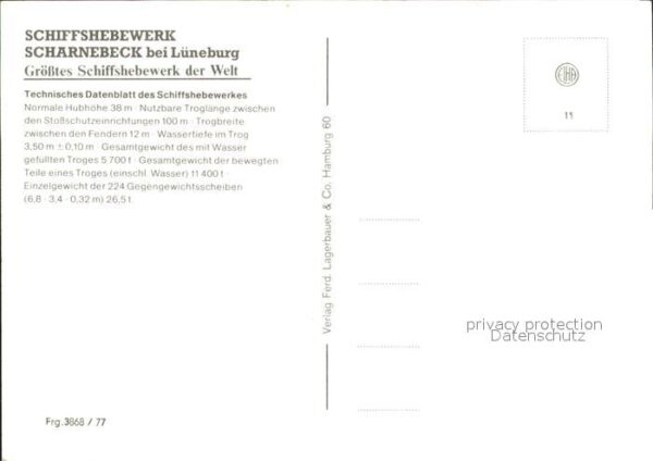 Scharnebeck Lueneburg Fliegeraufnahme Schiffshebewerk – Bild 2