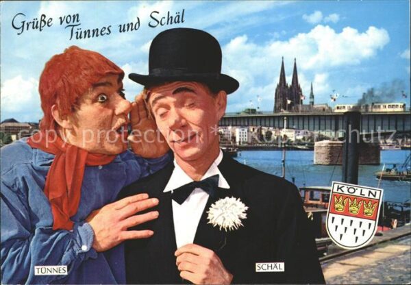 Koeln Rhein Tünnes und Schäl