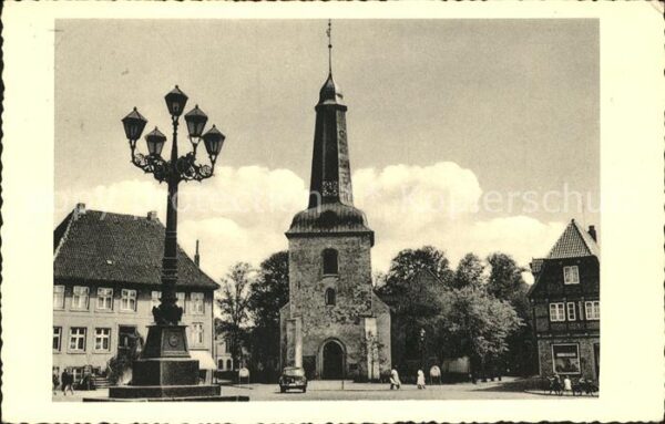 Glueckstadt Markt Kirche