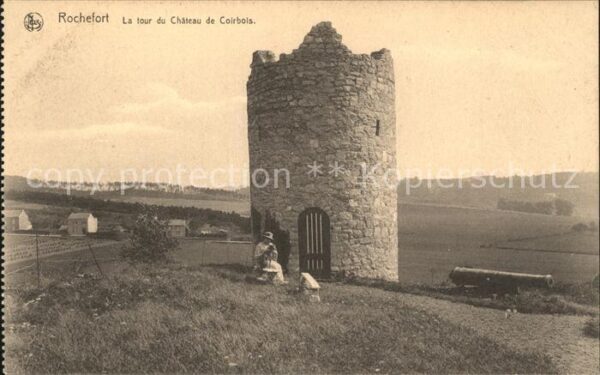 Rochefort Namur Wallonie La tour Chateau Coirbois