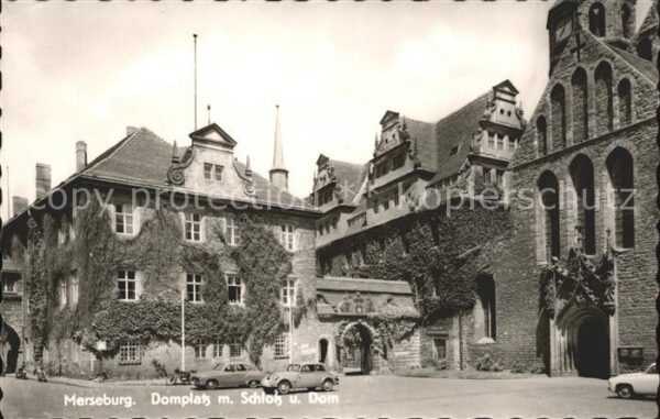 Merseburg Saale Domplatz Schloss Dom