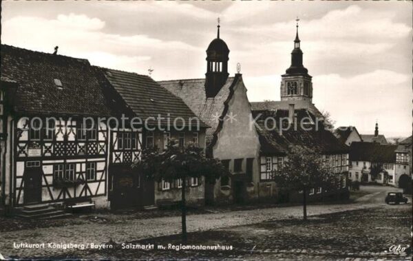 Koenigsberg Bayern Salzmarkt Regiomontanushaus