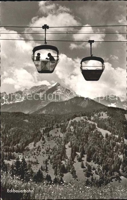Garmisch-Partenkirchen Eckbauerbahn Alp Zugspitze