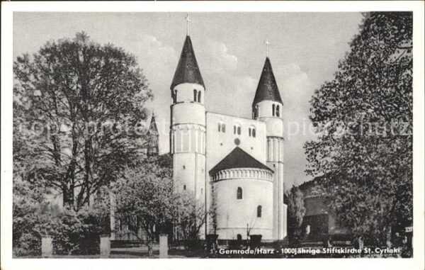 Gernrode Harz 1000 jährige Stiftskirche St Cyrlaki