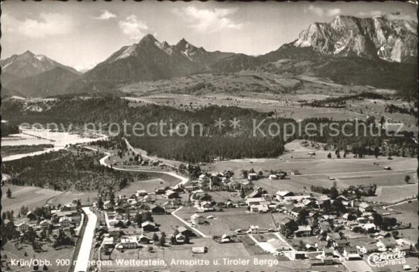 Kruen Wetterstein Arnspitze Tiroler Berge