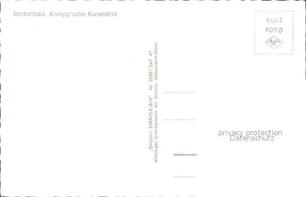 Jordanbad Kneippsche Kuranstalt – Bild 2