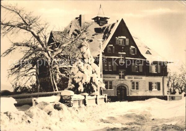 Johanngeorgenstadt Jugendherberge Ernst Schneller
