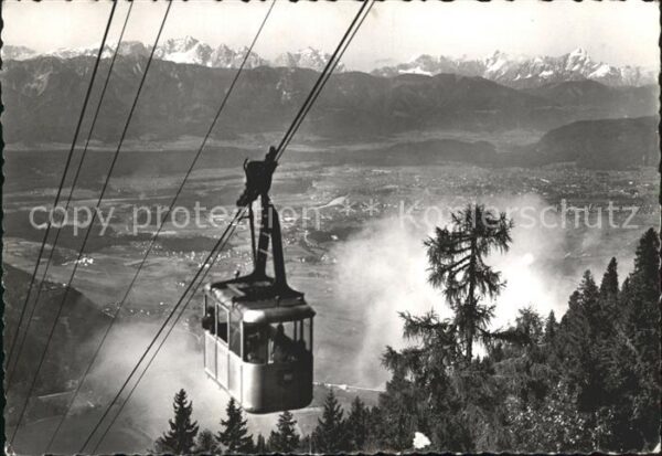 Ossiachersee Känzelbahn Blick Julische Alpen