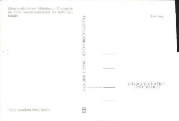 Meuselwitz Orangerie Park – Bild 2