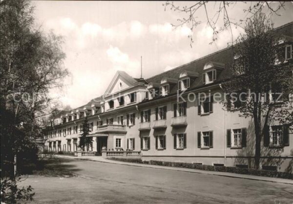Brambach Bad Staatliches Radiumbad Vogtland Haus