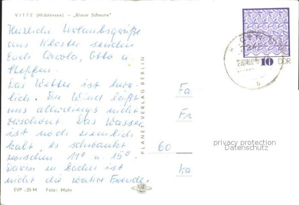 Vitte Blaue Scheune – Bild 2