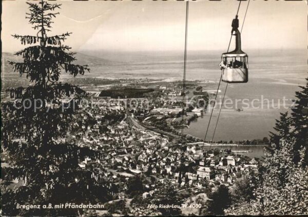 Bregenz Vorarlberg Pfänderbahn