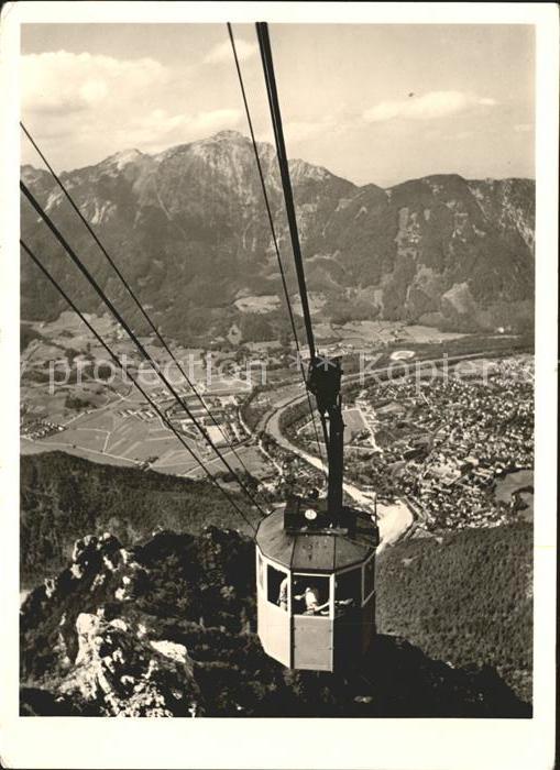 Bad Reichenhall Bergbahn Predigtstuhl Staufen