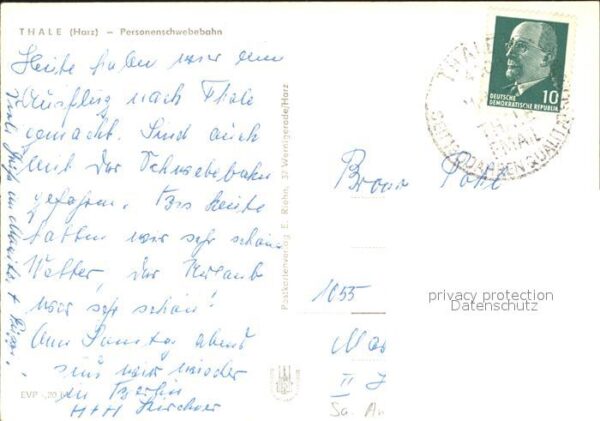 Thale Harz Personenschwebebahn – Bild 2