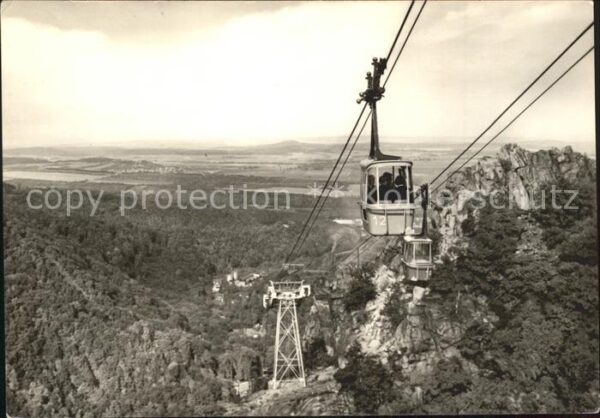 Thale Harz Personenschwebebahn Dr Ernst Wachler Fe