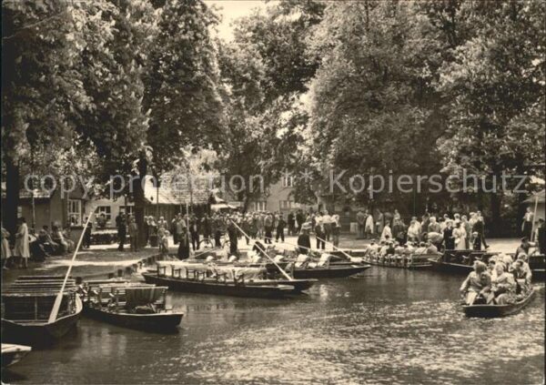 Luebbenau Spreewald Kahnabfahrtsstelle