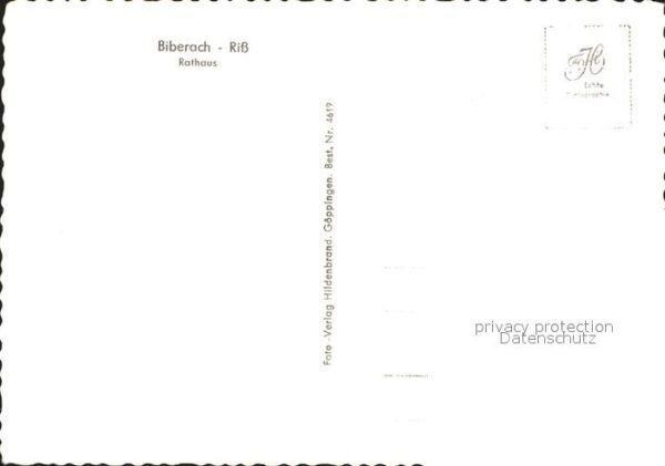 Biberach Riss Rathaus – Bild 2