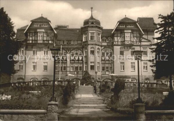 Schierke Harz FDGB Erholungsheim Franz Mehring