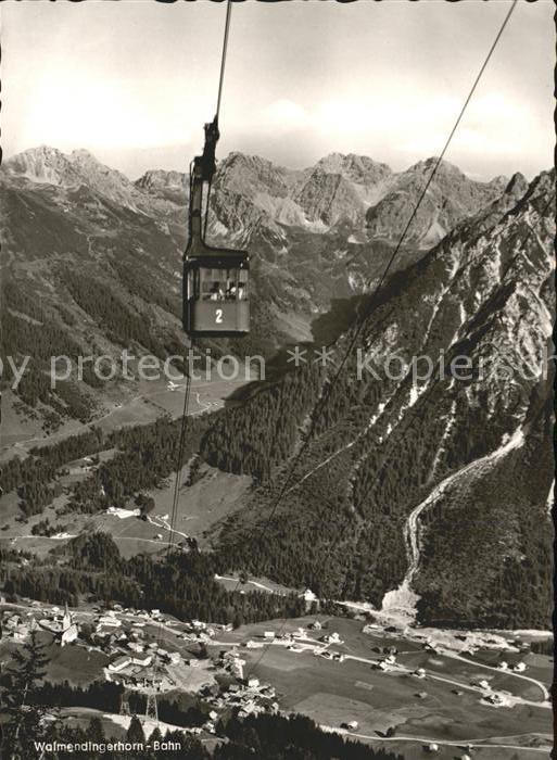 Mittelberg Kleinwalsertal Walmendingerhorn Bahn Hammerspitze Scha