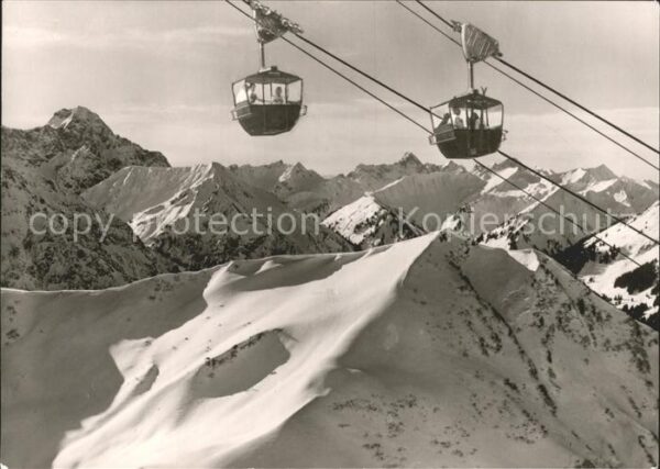 Riezlern Kleinwalsertal Vorarlberg Kanzelwand Bahn Widderstein Hochkünzels