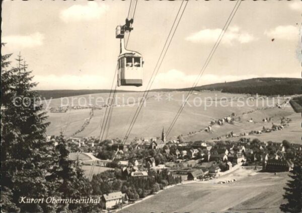 Oberwiesenthal Erzgebirge Luftseilbahn