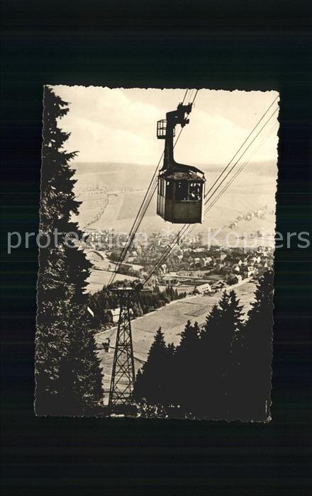Oberwiesenthal Erzgebirge Schwebebahn
