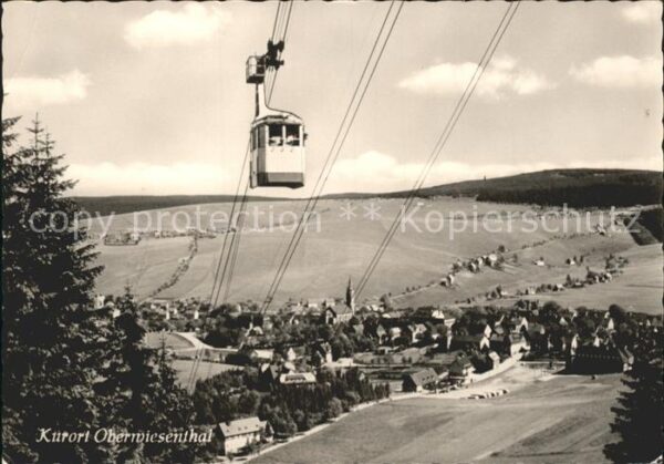 Oberwiesenthal Erzgebirge Luftseilbahn