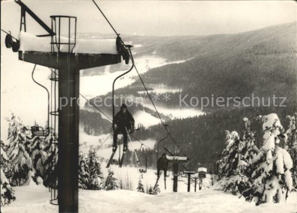 Oberwiesenthal Erzgebirge Sessellift
