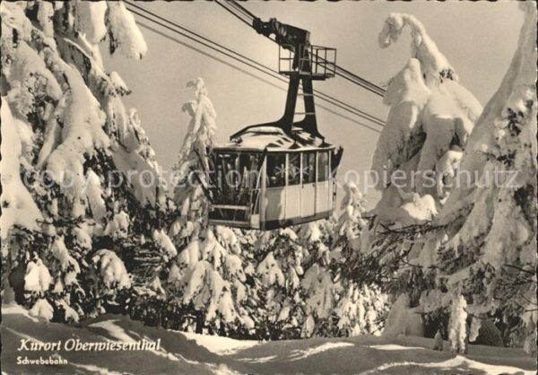 Oberwiesenthal Erzgebirge Schwebebahn