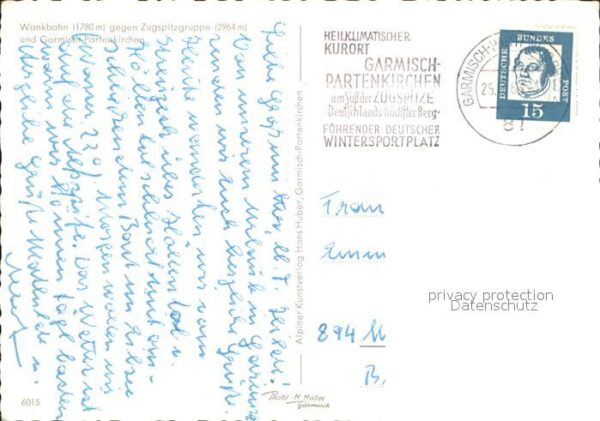 Zugspitze Wankbahn Kreuzeck Alpspitze Höllental W – Bild 2