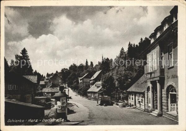 Schierke Harz Dorfstrasse