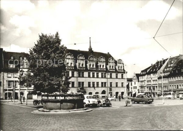Naumburg Saale Wilhelm Pieck Platz Rathaus