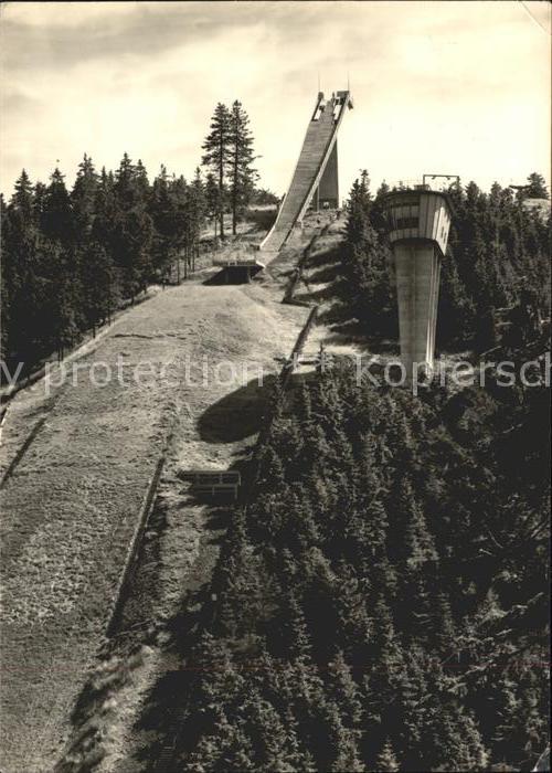Oberhof Thueringen Schanze Rennsteig