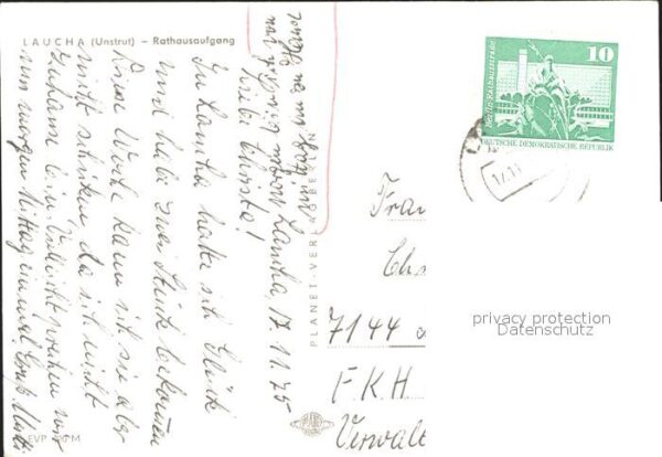 Laucha Unstrut Rathausaufgang – Bild 2