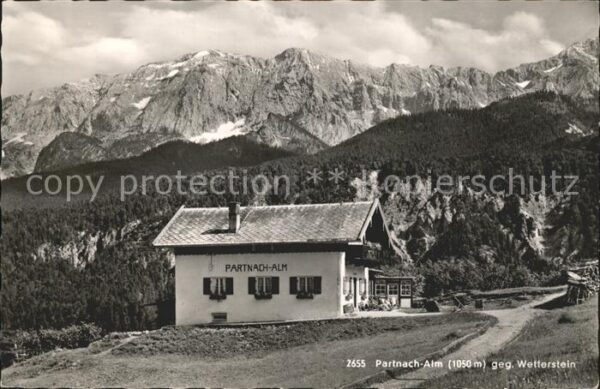 Partnachalm mit Wetterstein