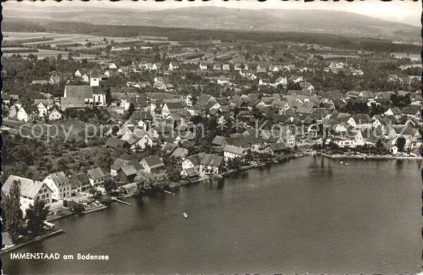 Immenstaad Bodensee Fliegeraufnahme