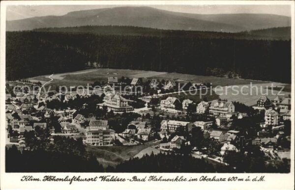 Hahnenklee-Bockswiese Harz Panorama