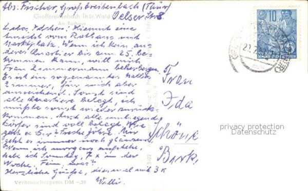 Grossbreitenbach Thueringen Am Rathaus – Bild 2