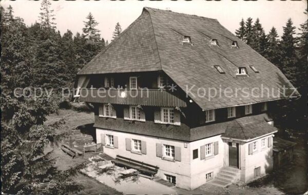 Feldberg Schwarzwald Naturfreundehaus Feldberg am Baldenwege