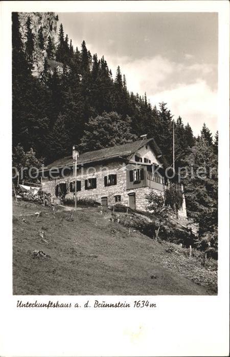 Bruennsteinhaus Unterkunftshaus