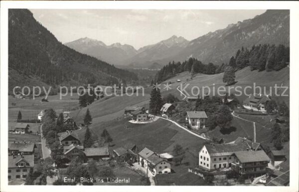 Ettal Blick ins Lindertal