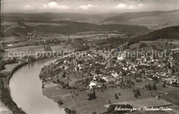Hohentengen Hochrhein Fliegeraufnahme
