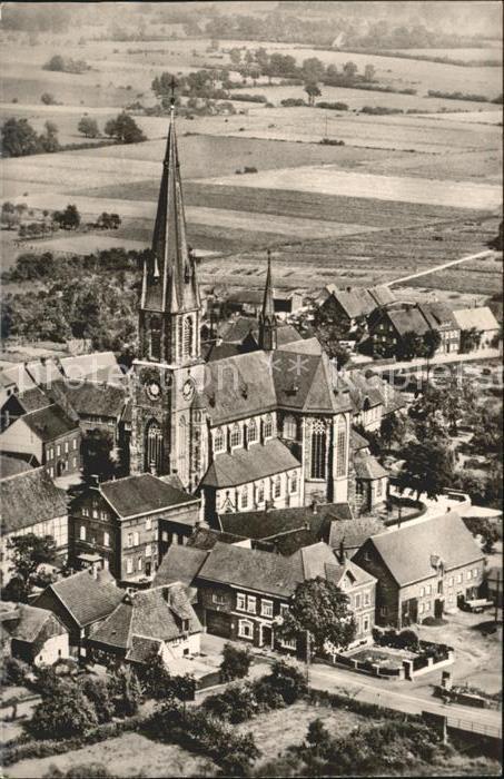 Herzfeld Westfalen Sankt Ida Kirche Fliegeraufnahme