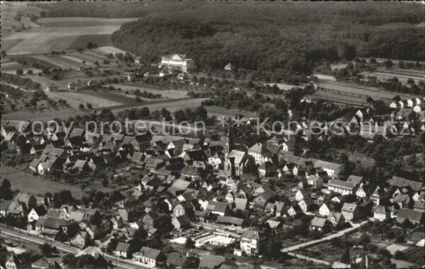 Bad Rappenau mit Vulpius Klinik Fliegeraufnahme