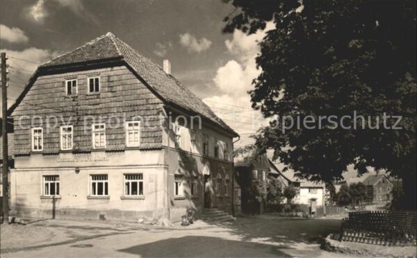 Mosbach Thueringen FDGB Vertragsheim Drei Linden