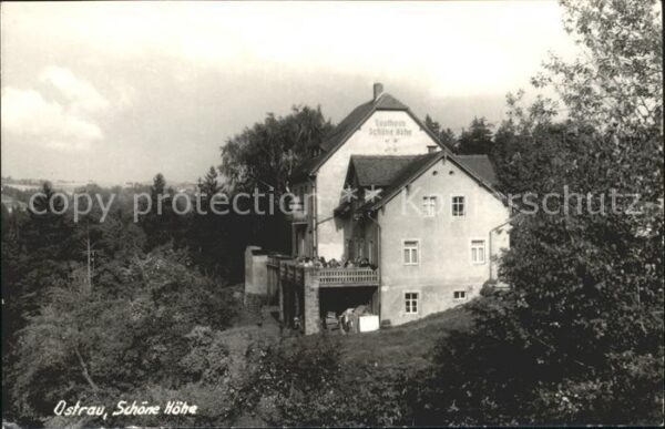Ostrau Bad Schandau Gasthaus Schöne Höhe