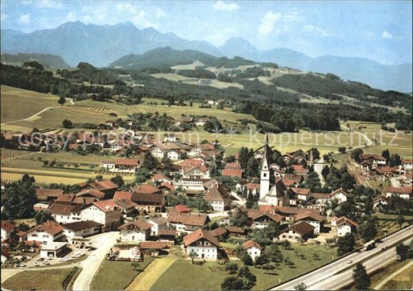Frasdorf mit Wendelstein Fliegeraufnahme