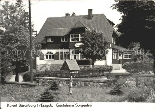 Baerenburg Sachsen Gästeheim Sorgenfrei