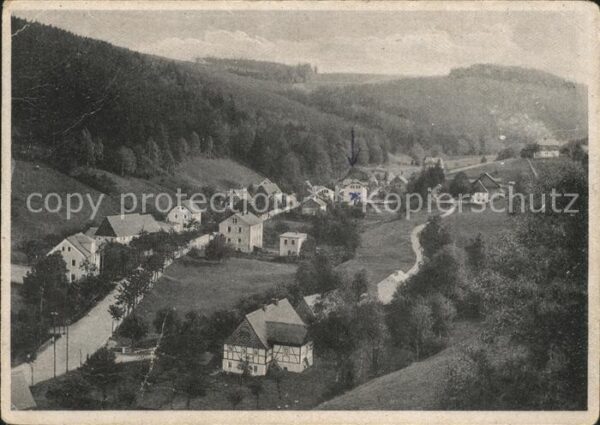 Schmiedeberg  Dippoldiswalde OT Niederpöbel Panorama